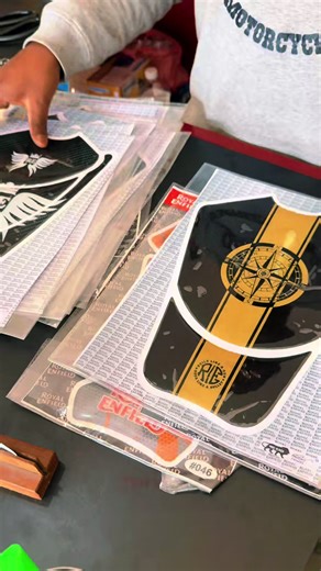 Premium Laminated Stickers for Tank Protection