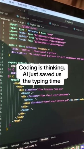 Coding Is Thinking