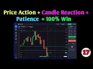Price Action + Candle Reaction + Patience = 100% Accuracy in Quotex Binary Trading