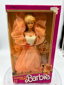 1984 Mattel Peaches N Cream Barbie NRFB! Never Removed From Box! - Etsy
