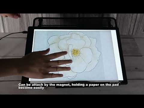 Magnetic A4 LED Artcraft Tracing Light Pad