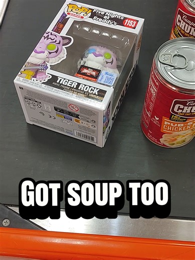 The Tiger Rock Funko Pop is MINE! #fnafmerch #fivenightsatfreddys #fnaf #funko #toys