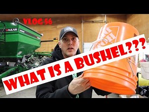 How much is left in a bushel after growing corn | Vlog 56