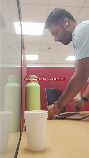 oneday at happiest Mind bangalore #software #oneday #reel #instareels