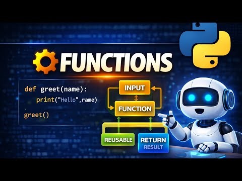 Python Functions Tutorial for Beginners | Day 8
