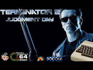 TERMINATOR 2: JUDGMENT DAY – Commodore 64 (1991) | Based on the T2 Movie Blockbuster