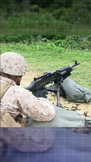 Inside a Marine Corps Live-Fire Machine Gun Exercise #shorts #military