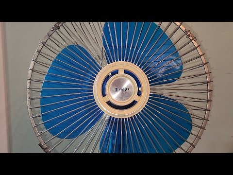 I'm back! 1972 Lasko 12" Table Fan | 2nd Checkout |