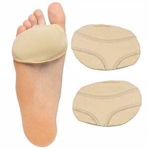 ZenToes Metatarsal Foot Pads (Pair) Flexible, Form-Fitting Slip on With Gel Padding