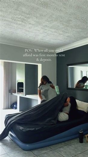 Affording rent & deposit should be enough right? #freinds #duo #friendgoals #girlpower