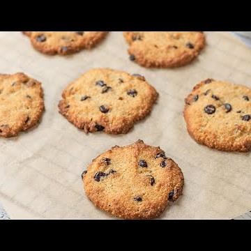 Keto Chocolate Chip Cookies Recipe - Delicious Low Carb Choc Chip Snack (1g Net Carbs Per Cookie)