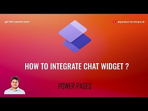 How to integrate Chat Widget to a Microsoft Power Pages Site ?