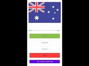 2. Flag Quiz Game | Project Setup & Layouts | Kotlin Tutorials |