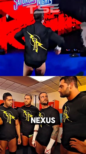 TheSportsEntertainer on Instagram: "Did You Notice The Nexus Logo On CM Punk's Jacket At SNME?! 😨 #wwenetwork #wwesmackdown #wweuniverse #cmpunk #nexus #nxt #raw_community #tripleh Did you notice the nexus logo on CM Punk's jacket at Saturday Night's Main Event. Now besides paying tribute to his late MMA coach Duke Roufus, did you catch that CM Punk was also interestingly sporting the New Nexus logo on the back of his jacket during his entrance at Saturday night's main event yesterday? Could th