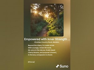 Empowered with Inner Strength Through the Spirit