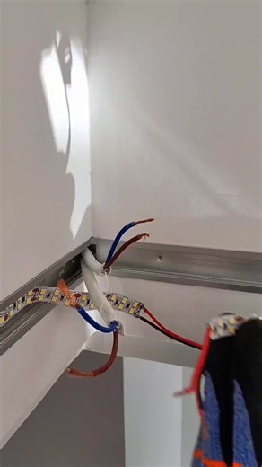 Linear light installation #striplights #strip #led#linearlight #DIY #decoration #ledfactory #fyp