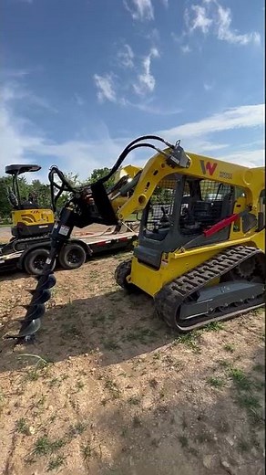 Skid Steer & Auger - Ultimate Post Hole Digger