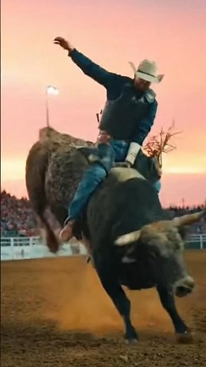 PBR Rodeo Bull Riding 4K | Extreme 8 Seconds Bull Ride Action in Arena