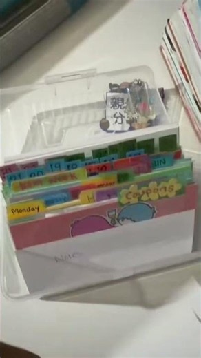 Index card planning system #short #planner #fyp #explore