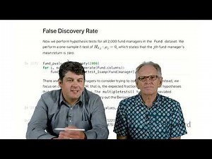 Statistical Learning: 13.Py False Discovery Rate I 2023
