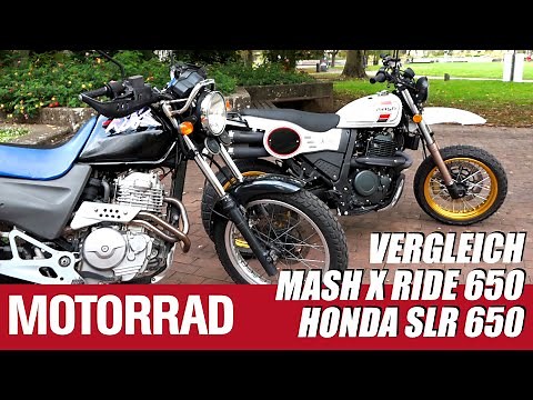 Mash X-Ride 650 vs. Honda SLR 650 - A stylish journey through time