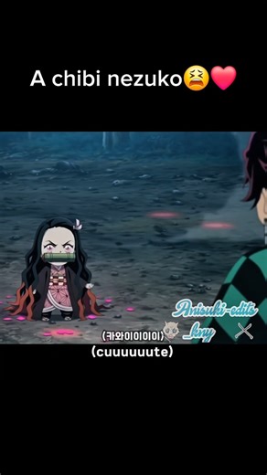 a CHIBI nezuko😫 #demonslayer #editsdemonslayer #kimetsunoyaiba #nezukokamado #nezukoedit #nezukocute