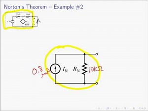 Norton's Theorem & source transformation