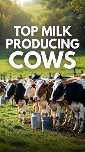 Top Milk Producing Cows 🐄🥛 #dairy #cows #farmlife