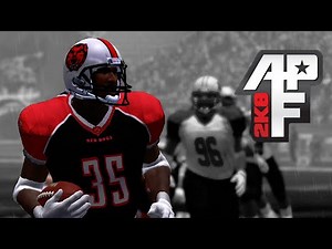 UP THE GUT - All Pro Football 2k8 Season mode - ep5