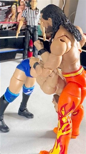 #stopmotion #wrestling #figures #sethrollins #danielgarcia