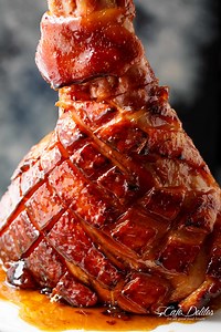 Brown Sugar Mustard Glazed Ham Recipe