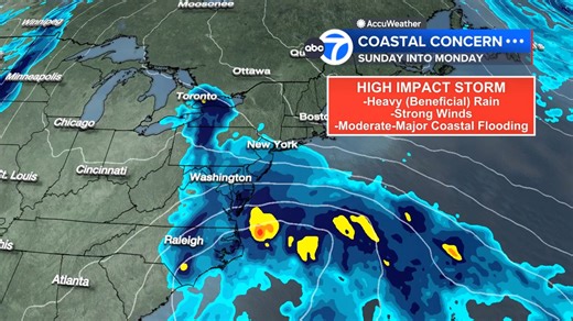While the rain will be mainly beneficial from the upcoming coastal storm, the wind and tidal flooding could cause lots of problems. | Jeff Smith