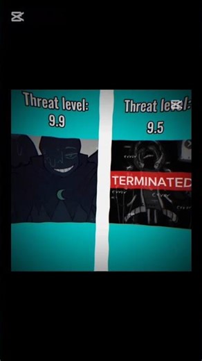 nightmare sans vs error sans threat level #nightmaresans #errorsans