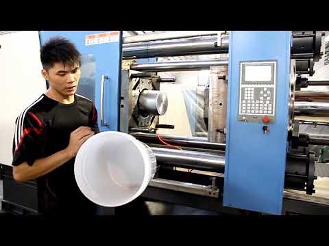 Plastic Injection Molding Machine For Plastic PP/PE Bucket Injection with Powerjet's Machine