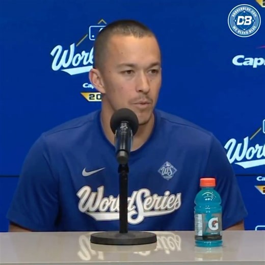 13K views · 385 reactions | Tommy Edman explained why the team isn’t panicking over trailing in a series for the first time this postseason. #DodgerBlue #Dodgers #TommyEdman #Edman #WorldSeries #MLB #LetsGoDodgers | Dodger Blue | Facebook