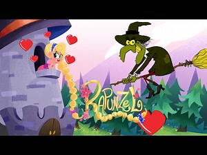 Rapunzel and the Witch ✨ Cool School Cartoons for Kids - Videos For Kids