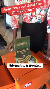 16K views · 187 reactions | The Chaff Cutter Chops Up Grasees Into Smaller pieces for easy consumption by your animals thereby reducing Feed Wastage. #semanhyiafarms #farminginafrica #chaffcutter #farmmachine #feeding #animalfeed | Farming In Africa | Facebook