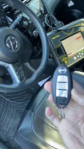 Dog chews key fob. Programming new Nissan key. Want to franchise? Start today. #franchise #autotech #locksmith #keyfob #hack #entreprener #justdoit