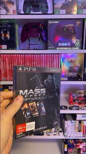 Rare ps3 game Mass Effect Trilogy