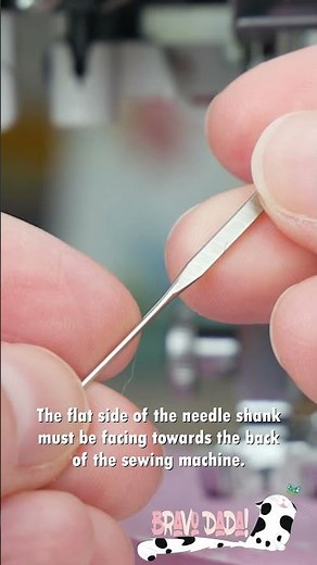 How To Change a Needle | Sewing Machine for Beginners | Janome DC6030/DKS30 | Bravo Dada! #Shorts