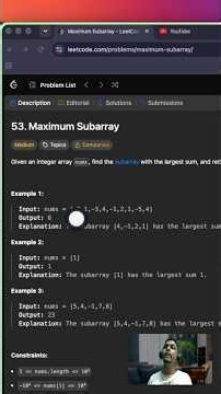 Maximum Subarray in Java | LeetCode #53 | Kadane’s Algorithm 🚀