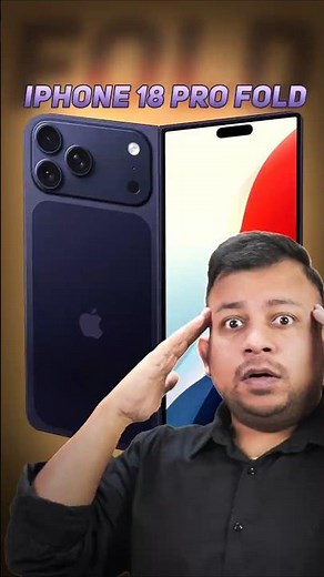 iPhone 18 Series Leaks 🔥 iPhone Fold #shorts #iphone #iphone18series