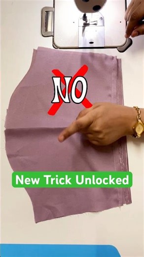 New Sleeves Lining Sewing Hack #sewingtips #shorts