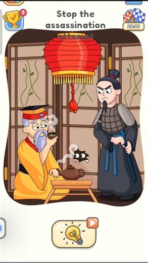 Stop The Assassination 🛑🔪 | DOP 5 Game Video | Delete One Part 〽️#shortsfeed #minecraft #sketch #yt