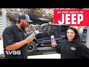We SPRAY PAINTED My Jeep Wrangler! Impressive Results For CHEAP!