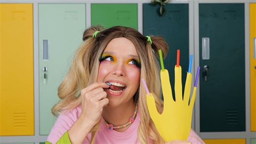 Nail Art Magic: Create Your Own Practice Hand! 🌟💅 | 123 GO