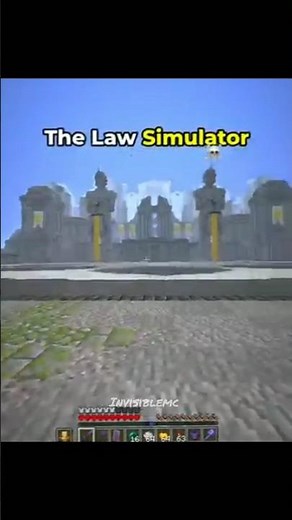 minecraft the law simulator | beat law by yourself #minecraft #minecraftpvp