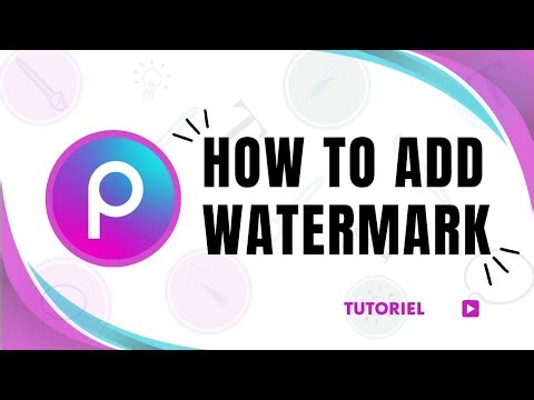 How to create your own watermark using picsart