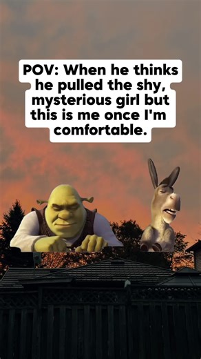 #foryoupage #shrek #donkey #shygirl