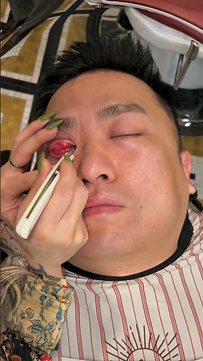 Eye cleaning chinese/Eye spa/目の掃除/눈 청소【Eye ASMR】 #satisfying #asmreye